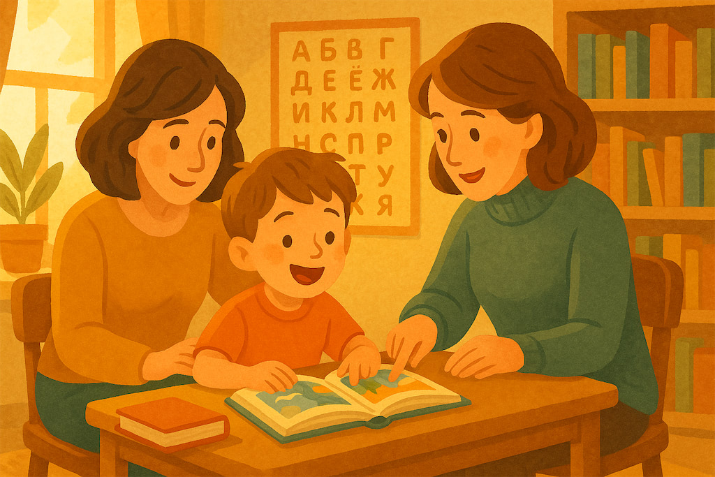 как научить ребёнка читать